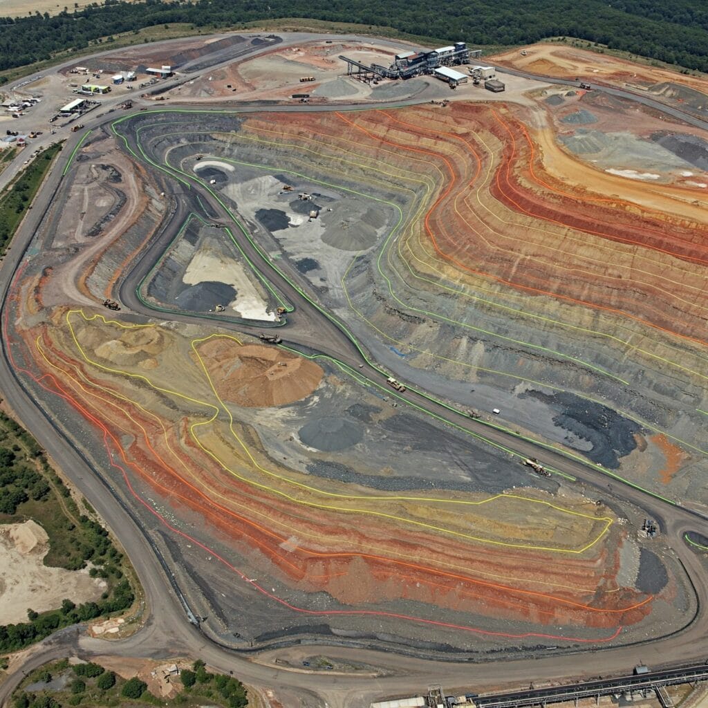 Dumpyard And PIT Progress Mapping - Droid Mining Solutions
